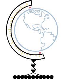 Illustration of a globe